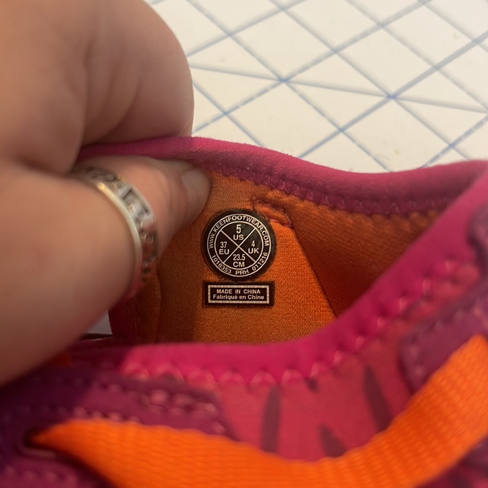 Keen Hot Pink & Orange Water Shoes - Picture 6 of 6